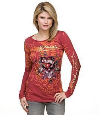 cheap Ed Hardy shirt(Women)-558